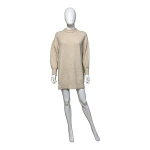 H&M Oatmeal Drop Shoulder Sweater, M